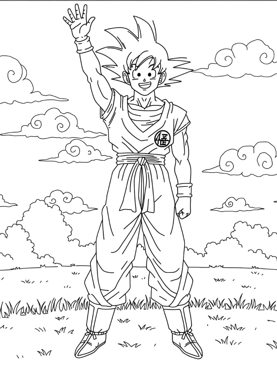 Exemplo de Mangá para livro de colorir personalizado